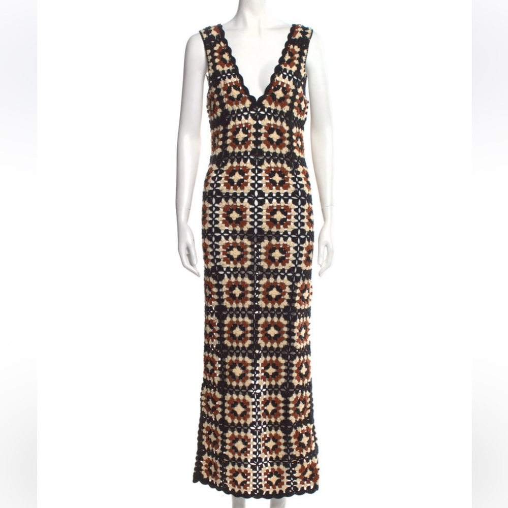 DISSH Crochet Maxi Dress